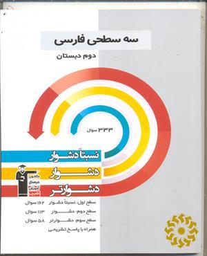 سه سطحی فارسی دوم دبستان نسبتا دشوار، دشوار، دشوارتر: بر اساس درصد مراجعه در آزمون های استاندارد کانون...